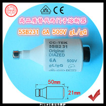 CC-TEK ETI 6A 500V fuse 5SB231 6A 500V gL gG fuse tube