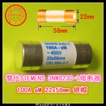 Alternative SIEMENS Siemens 22x58mm silver cap fuse 3NW8230-1 100A 400V aM
