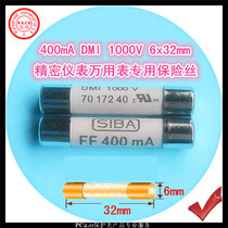 Multimeter FF 400mA DMI 1000v 7017240 6x 32mm Fast Fuse