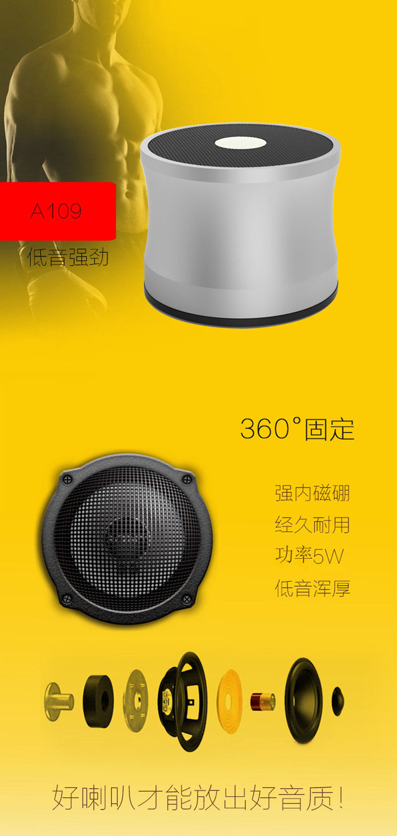 Haut-parleurs portables ROCKYOU - Ref 2274518 Image 5