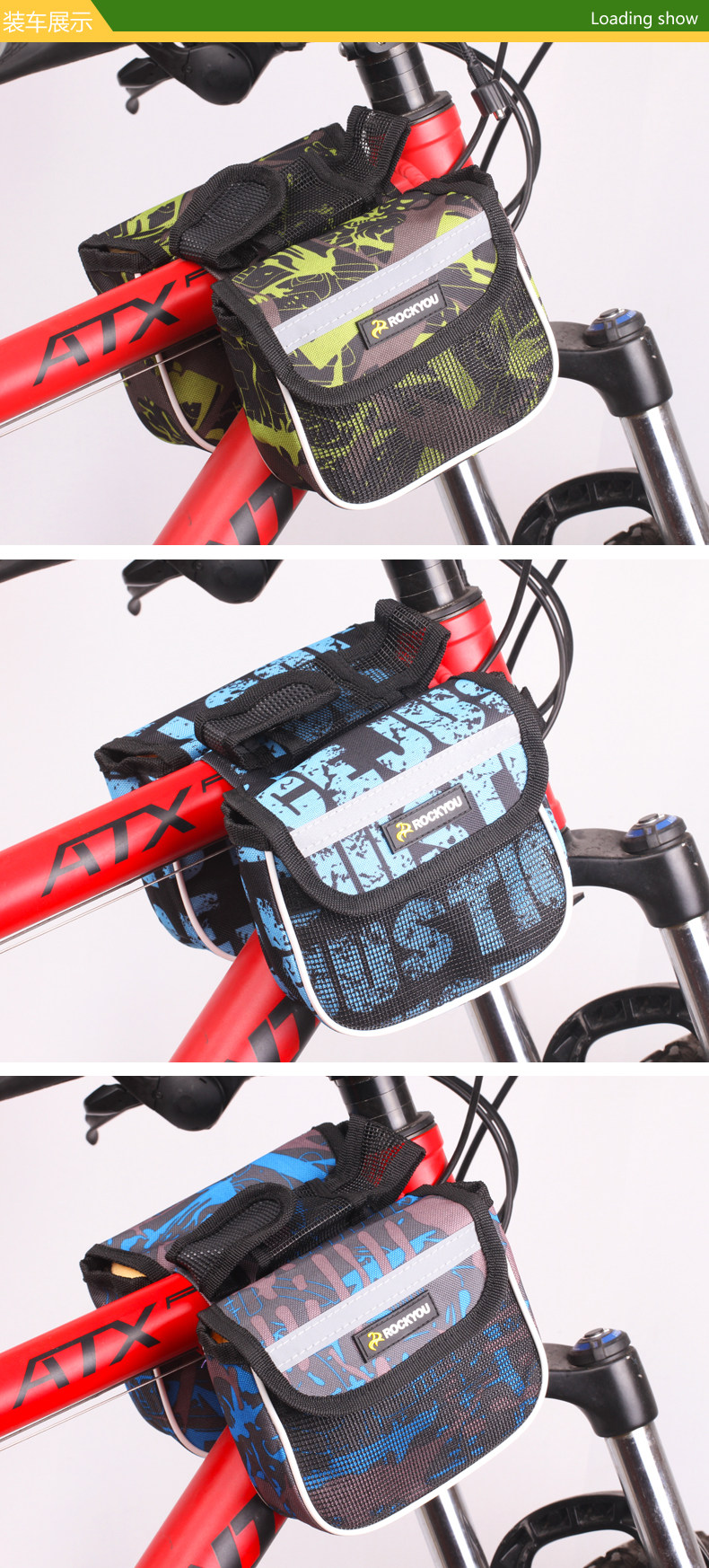 Sacoche pour vélo ROCKYOU - Ref 2216987 Image 14