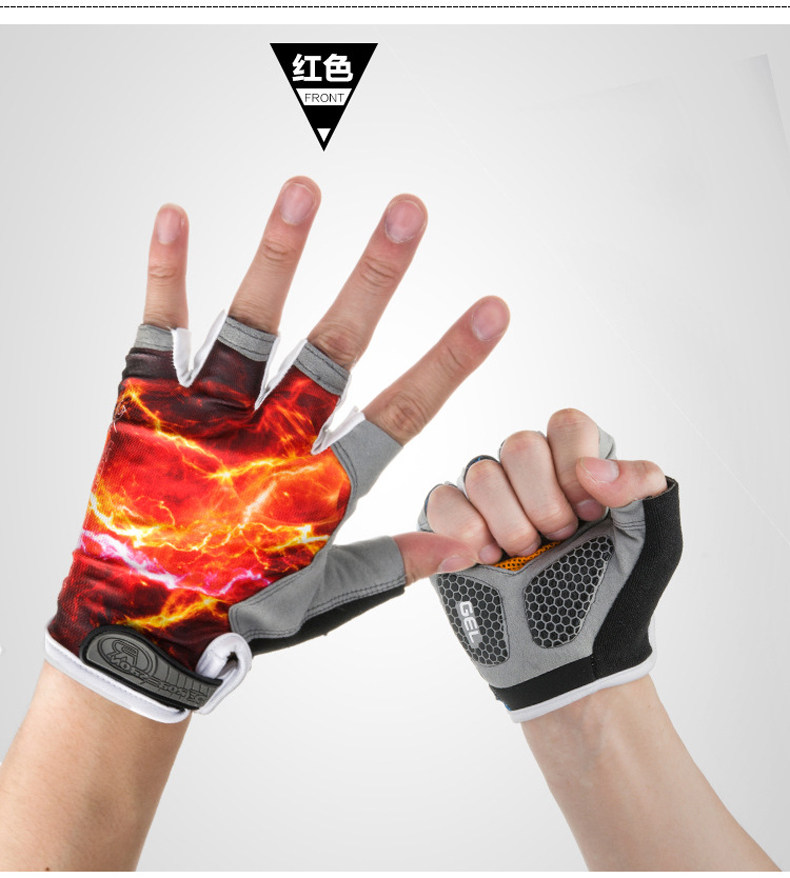 Gants pour vélo mixte ROCKYOU - Ref 2250676 Image 20