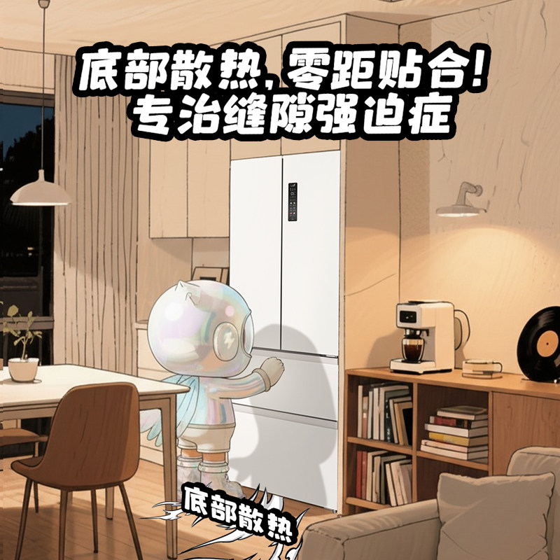 TCL-R409T7-DQB冰箱图片