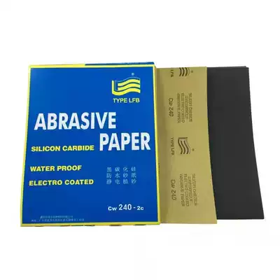 Flag sandpaper water-resistant sandpaper polishing sand leather car painting industrial Jade polishing sandpaper 230mm * 280mm