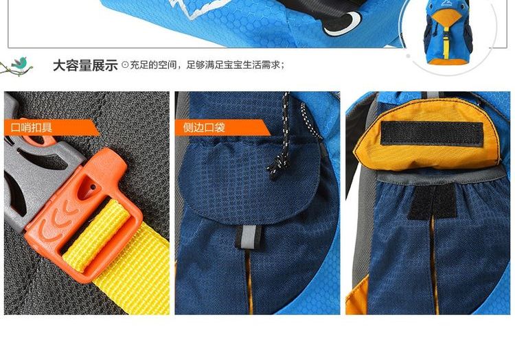 Ott Mountain Toucan Trẻ em Ba lô ngoài trời Du lịch Túi thể thao Bình thường Ba lô Trẻ em Túi du lịch Nam và Nữ - Ba lô balo cho bé