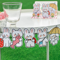 Bumbley Model Teenage Girl N - stick to small book convenience sign can tear memorandum message note note note sticker