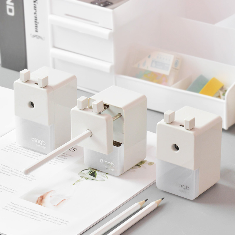 Japanese simple anti-card sharpener Pencil sharpener Student office pencil sharpener machine Hand-held pencil sharpener knife pen roll machine