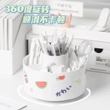 Вместительные и большые канцтовары, универсальная коробка для хранения, держатель для ручек для школьников