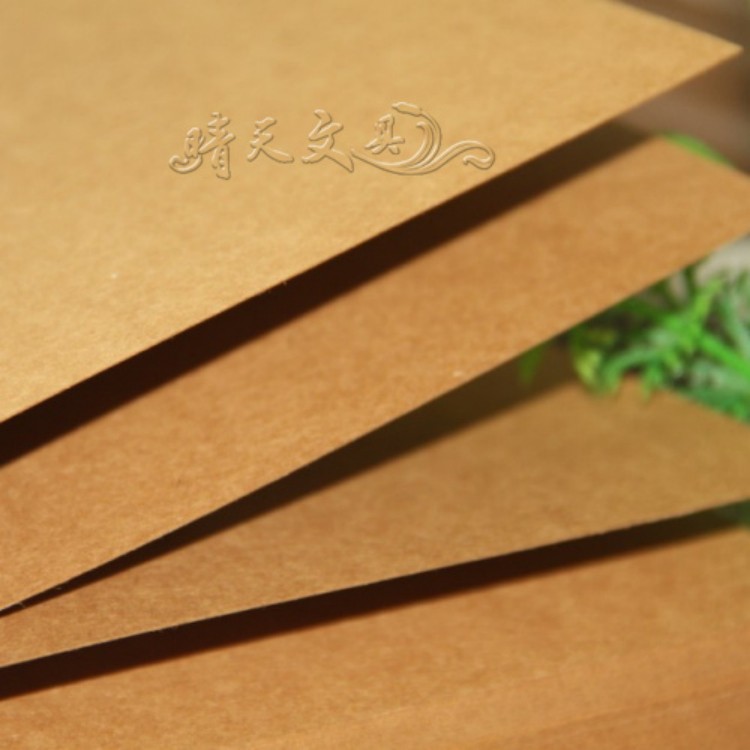 300g A4 giấy kraft DIY hướng dẫn sử dụng bìa giấy bìa bò bìa cứng trang bên trong phong bì giấy kraft thẻ chứng từ giấy - Giấy văn phòng các loại giấy in văn phòng