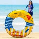 Надувной детский плавательный круг для взрослых, плавательный аксессуар, семейный стиль, увеличенная толщина