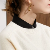 茉莉雅集 B*C*Bead Chain с новым рисунком французский изысканный фальшивый воротник WCS02074