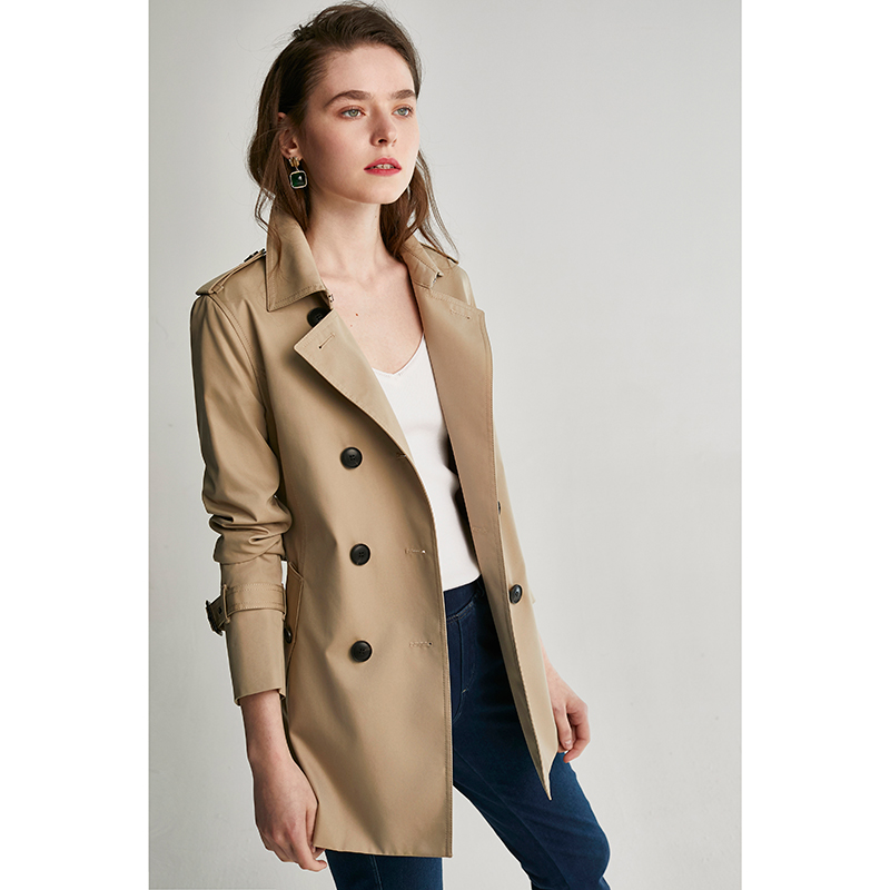 Trench pour femme      en Coton - Ref 3225670 Image 3