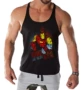 Iron Man Fitness vest Nam I-work Sports Loose Muscle Summer Hurdle Đào tạo Vest cotton kiểu cơ bắp - Áo vest cotton áo thun coolmate