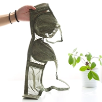 Тонкие хлопковые войска зеленый кусок