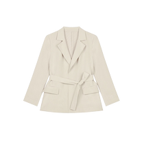NEIWAI inner and outer silk straight suit womens jacket soft texture advanced daily travel commuting spring and summer