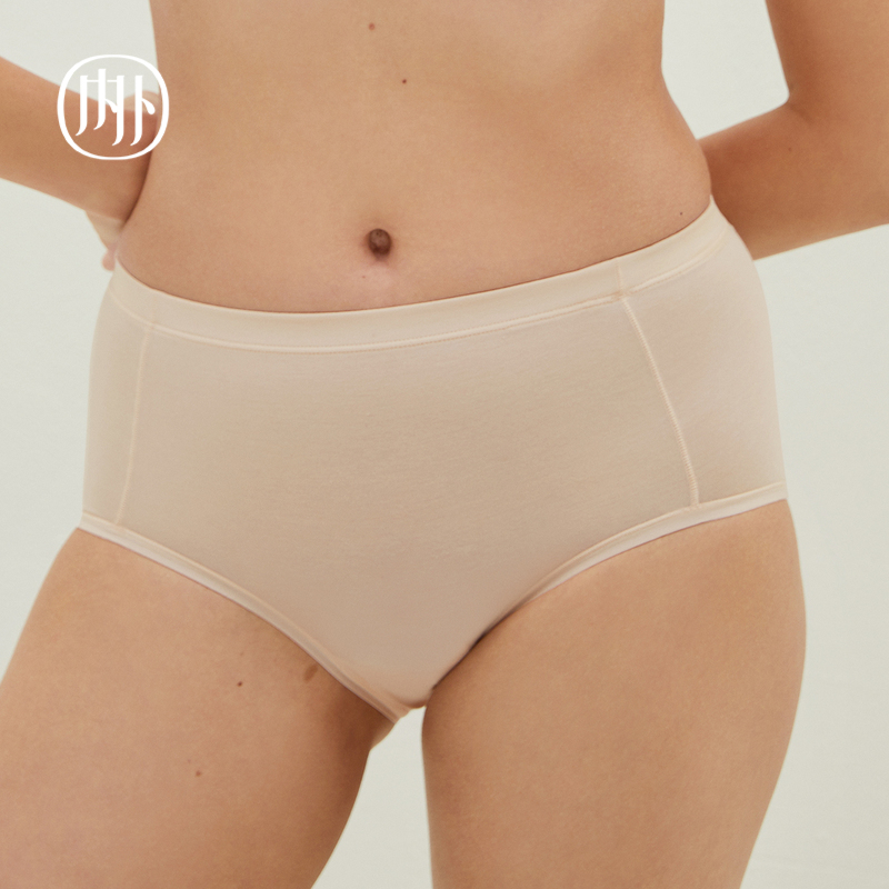 NEIWAI inside and outside high waist panties female modal cotton solid color breathable comfortable skin-friendly simple light elastic