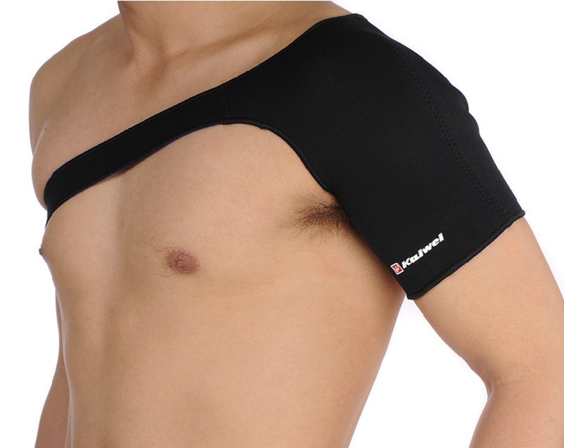 Kewey 0618 Single Shoulder Jacket Sport Warm Shoulder Strap Positioning Care Plume Basket Ball With Left And Right Shoulder