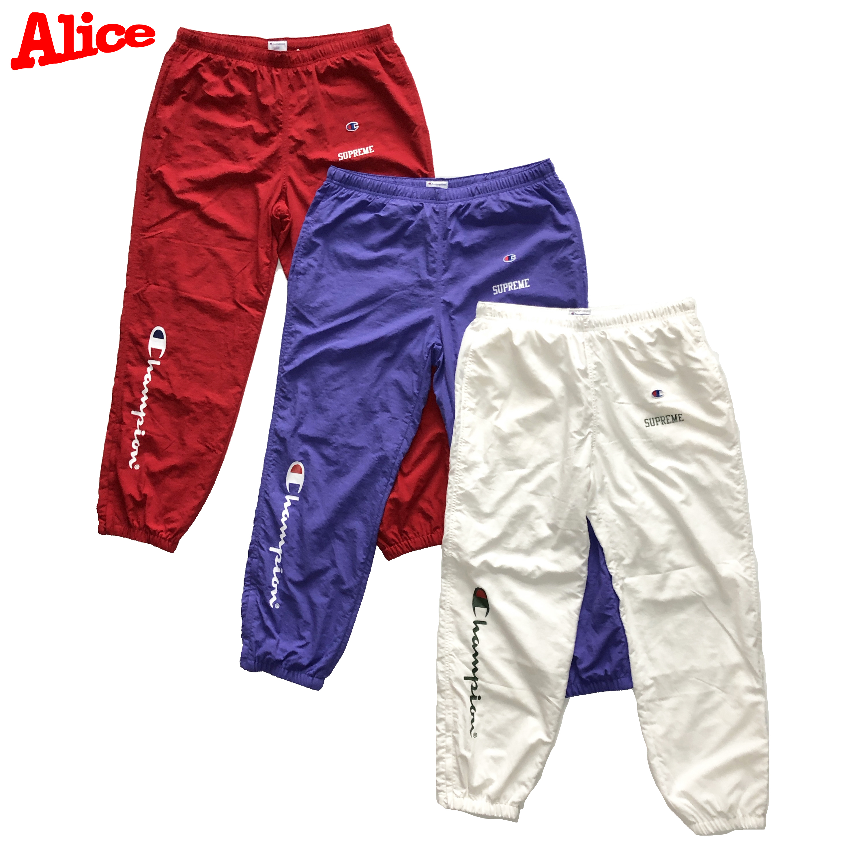 supreme champion track pants