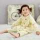 0-1-2-3 tuổi 4 trẻ sơ sinh trẻ em đồ ngủ trẻ em mùa thu và mùa đông mẫu bé trai và bé gái flannel đồ ngủ một mảnh mùa đông áo trẻ em