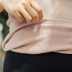 Vũ trụ nhỏ dày terry ấm sling điều chỉnh bên trong và bên ngoài bông mùa thu và mùa đông phụ nữ bên trong ngọn đồ lót áo giữ nhiệt nữ cổ cao	 Áo ấm