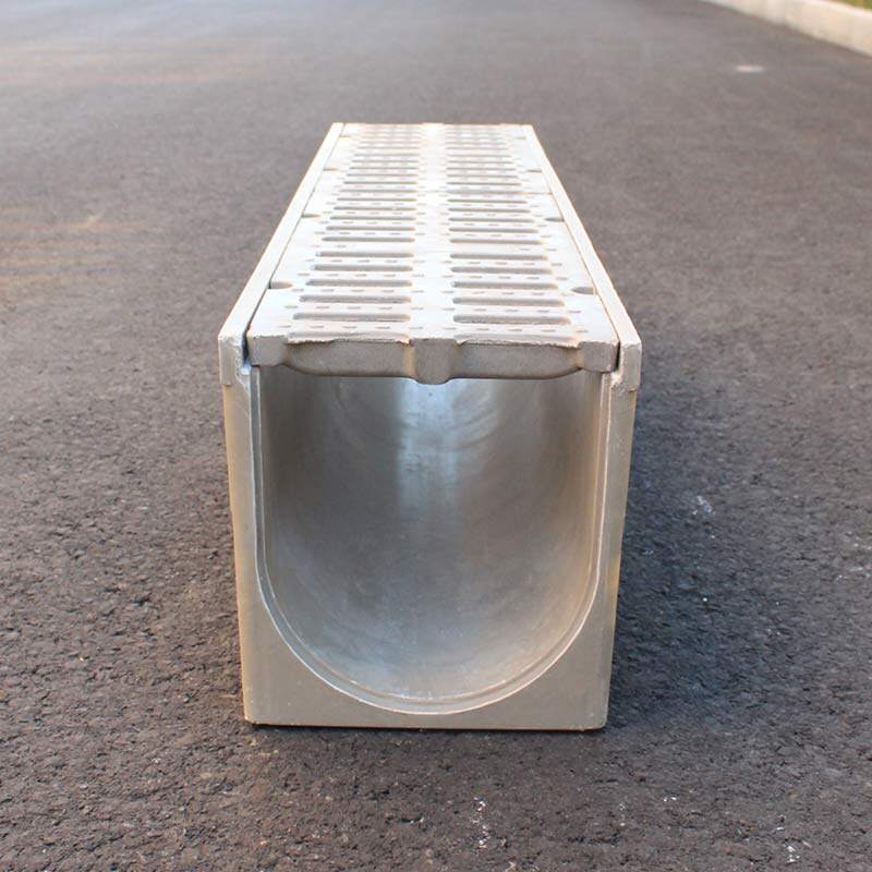 Courtyard cement gutter finished resin concrete Gutter Cover cover Stainless Steel Drain Sink Cast-iron Grille Cover Plate