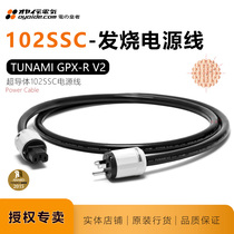 Japan Euryad TUNAMI GPX-R V2 power cord name line fame Oyaide P C- 004 power cord