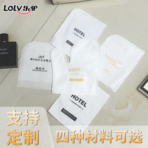 Disposable shoe cloth custom glove type universal hotel shoes sponge gloves installed household suede independent packaging cotton