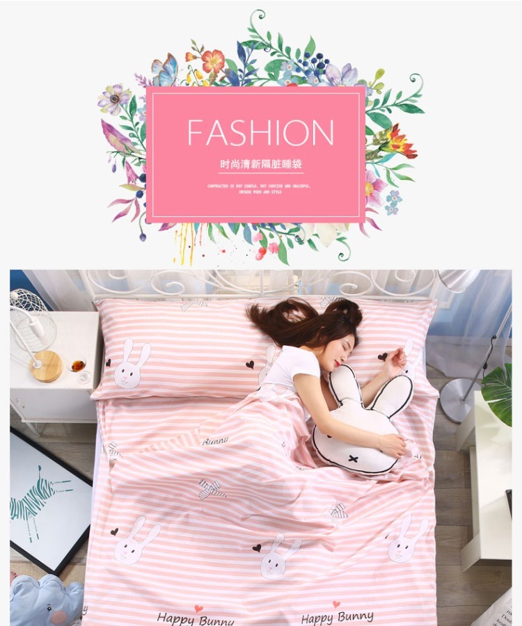 Kinh doanh du lịch túi ngủ trên gói bẩn siêu nhẹ vệ sinh đơn giản người lớn ra khỏi nội thất khách sạn cắm trại kén ngủ văn phòng