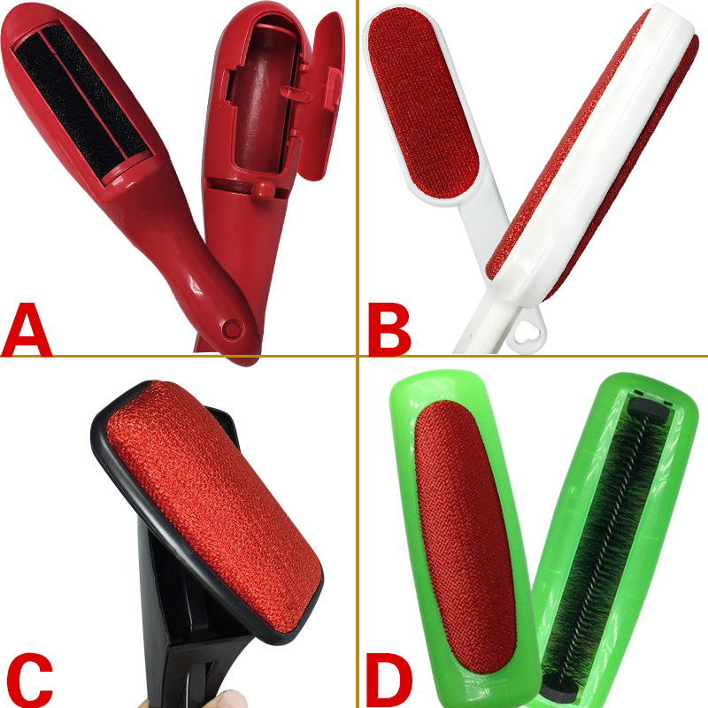 Clothing static hair brushes to hair wool suction hair brushes wool clothes hairbrushes to hair wool machine dry cleaning double face dust removal brush