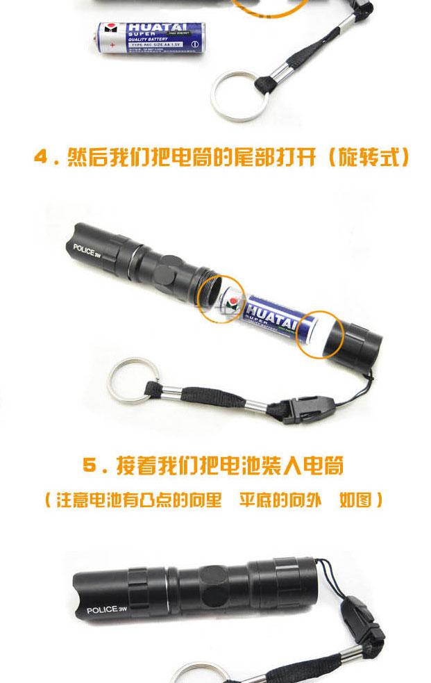 Mini chói LED đèn pin nhỏ siêu sáng tầm xa ngoài trời chiếu sáng nhà sinh viên xách tay tự vệ ánh sáng trắng đèn pin đội đầu siêu sáng 1000w