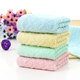 6 pack pure cotton square towels, baby cotton small towels, face towels, newborn handkerchiefs, kindergarten handkerchiefs