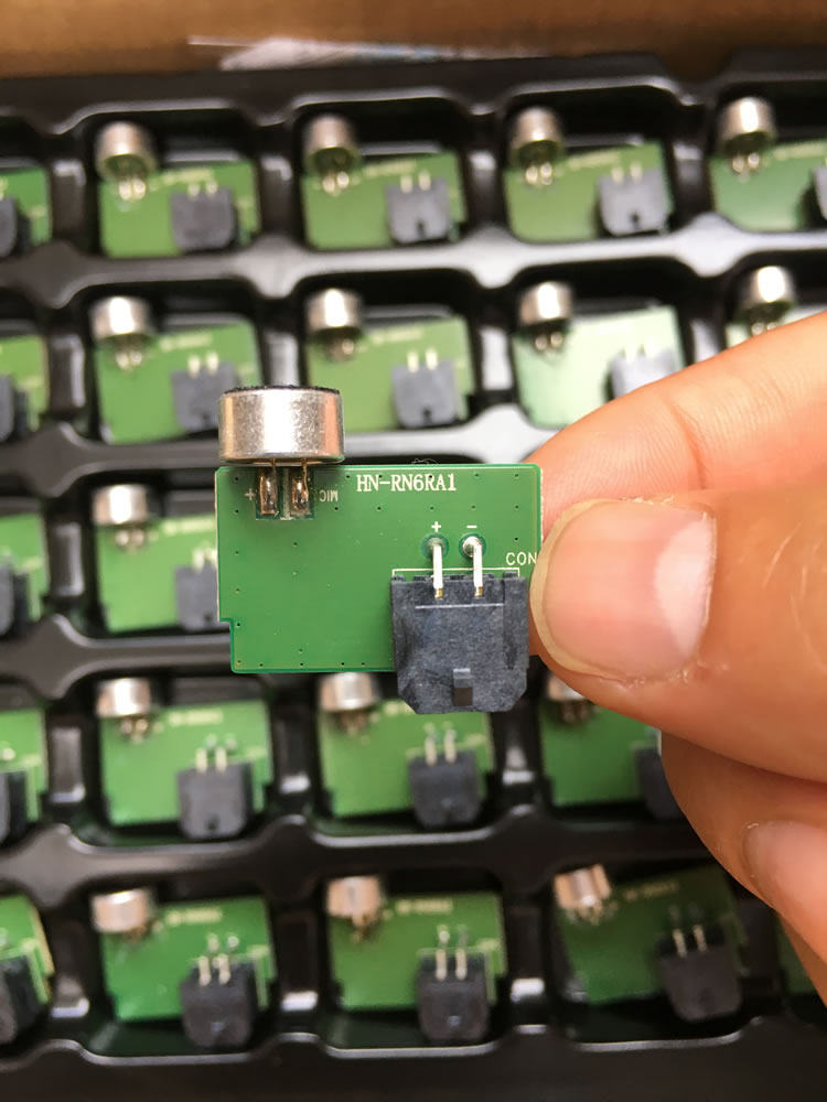 Imported gold-plated high-sensitivity microphone microphone microphone mic pickup amplifier board module circuit board