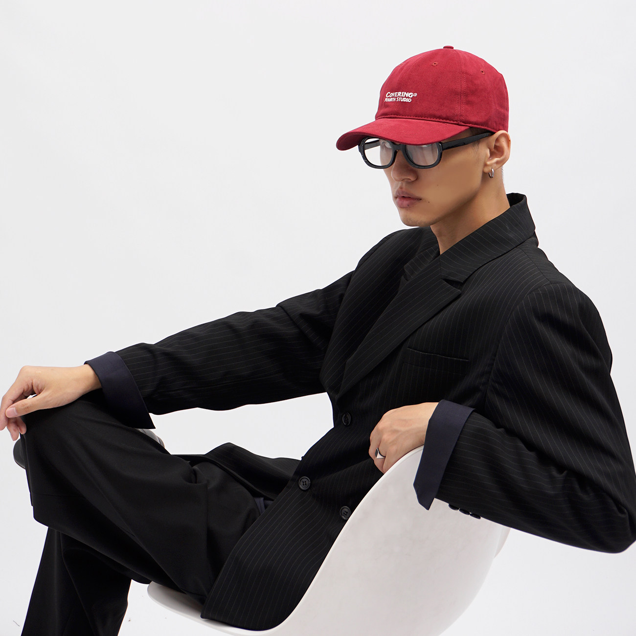 Songlin Autumn Winter New original Fang Men's Han version Red men's life small crowdsourced adjustable baseball cap Female Duck Tongue Cap