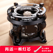 Outdoor heating alcohol stove boiling water Tea alcohol insulation base stainless steel tea stove alcohol stove cooking tea stove