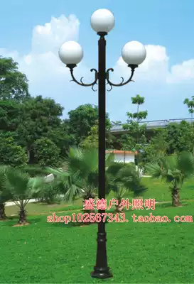 European and American garden street light Outdoor waterproof landscape light Outdoor community high pole light Villa garden street light