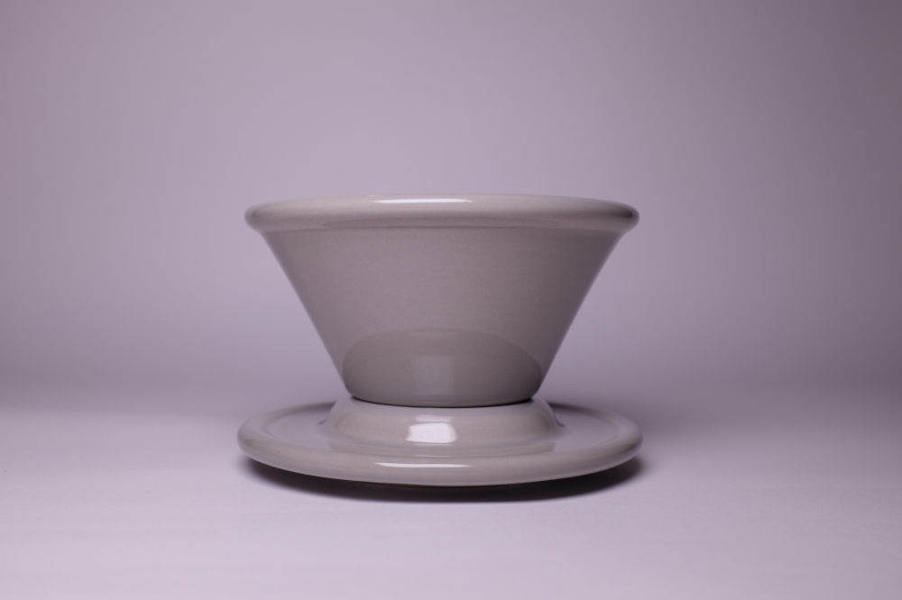 Japan MIKASA handmade coffee ceramic two-piece filter cup V60 tapered slow velocity spot