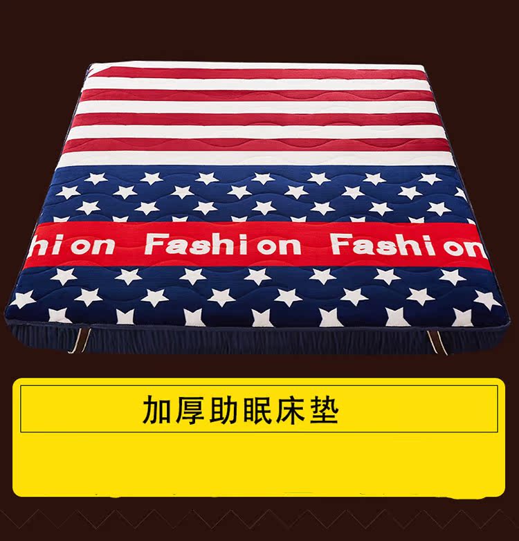 10cm miếng nệm gấp tatami đơn hoặc kép dày 0.9m / 1.2x1.9 / 1,35 / 1,5 / 1,8 * 2 bãi - Nệm nệm kim đan 1m6
