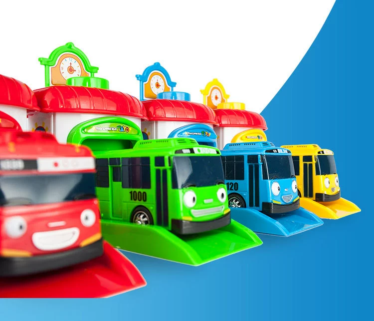 xe đồ chơi em bé Jianyuan 1:64 Xe chiến đấu TayotheLittleBus đồ chơi mô hình xe hơi bật phóng XEM XE xe mô hình đồ chơi