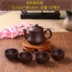 Bộ nồi Zisha thủ công Xi Shi nồi nhỏ 捡 rò rỉ bộ lọc trà đơn nồi gốm đặt bộ gốm - Trà sứ
