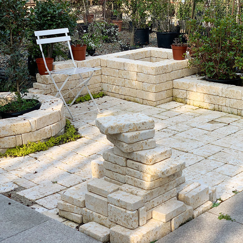 海蒂的花園mineral羅曼魔石園藝庭院花壇diy材料進口石材萊姆石