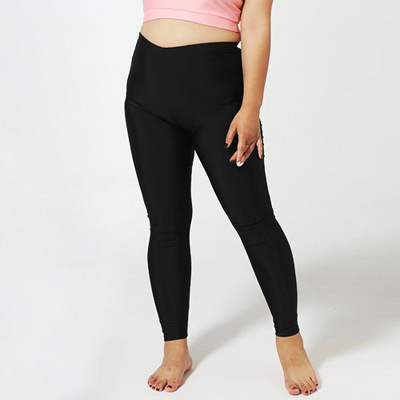 SWIMMING PANTS LADY LONG-SIZE SLIM FAT MM GIRL WITH HIGH WAIST SPEED DRY SUN PROTECTION GATS WATERPROOF MOTHER DIVING LONG LEGGINGS PANTS-TAOBAO