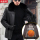 Кожаная куртка Hengyuanxiang leather, мужская меховая цельнокроеная плюс бархатная толстая кожаная куртка для стрижки овец, зимняя норковая куртка для папы mini 2