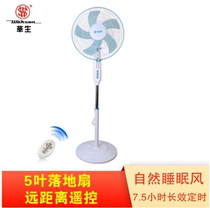 Watson electric fan remote control household floor fan Vertical desktop silent timing fan Large air volume student turn page fan