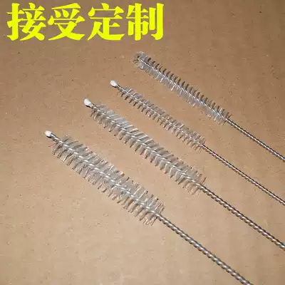 Stainless steel straw brush Cleaning brush tool Plastic brush long handle insulation cup bottle accessories Washing tube