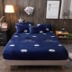 Luật Levin giường nhung Li mảnh mùa đông da lộn sang trọng giường đứng giường bìa dày 1.5m1.8 mét mũ giường ấm áp - Trang bị Covers Ga phủ giường Everon