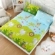 Bông khăn trải giường giường công thức Li một đơn mảnh giường gác 1,5m bụi 1.8m bông vỏ bọc cho một chiếc giường làm bằng séc giường - Trang bị Covers ga chun trải giường	