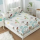 Bông khăn trải giường giường công thức Li một đơn mảnh giường gác 1,5m bụi 1.8m bông vỏ bọc cho một chiếc giường làm bằng séc giường - Trang bị Covers ga chun trải giường	