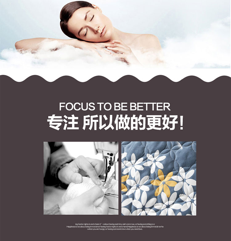Được trang bị dày bông bông khăn trải giường một mảnh bảo vệ nắp trượt 1.5m1.8m nệm bìa nắp và giường bông Li - Trang bị Covers ga chun trải giường	