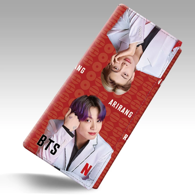 BTS Bulletproof Youth League новый альбом Arirang стиль студента горячий стиль интернет-знаменитости та же HD 3D выпуклый и выпуклый 3D бумажник