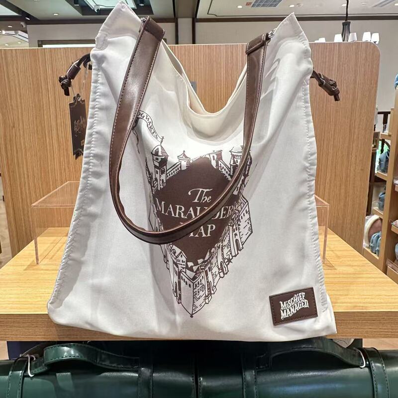 Miniso Harry Potter Series Marauder's Map Shoulder Bag